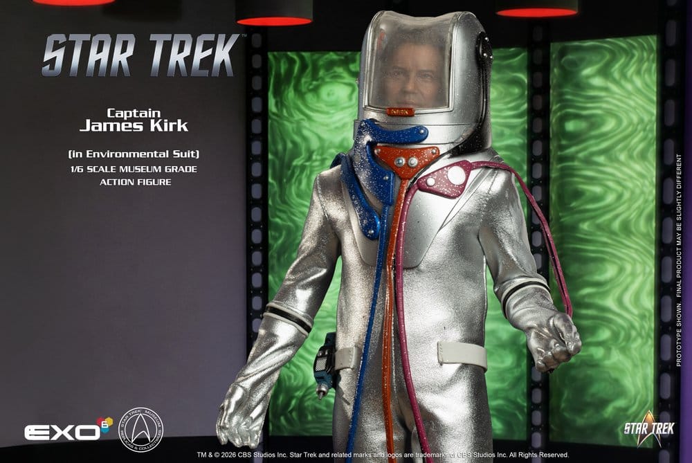 Star Trek: The Original Series Actionfigur 1/6 Captain James T. Kirk (i miljödräkt) 29 cm