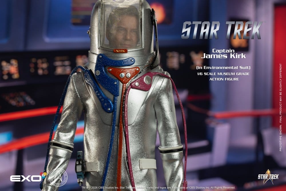 Star Trek: The Original Series Actionfigur 1/6 Captain James T. Kirk (i miljödräkt) 29 cm