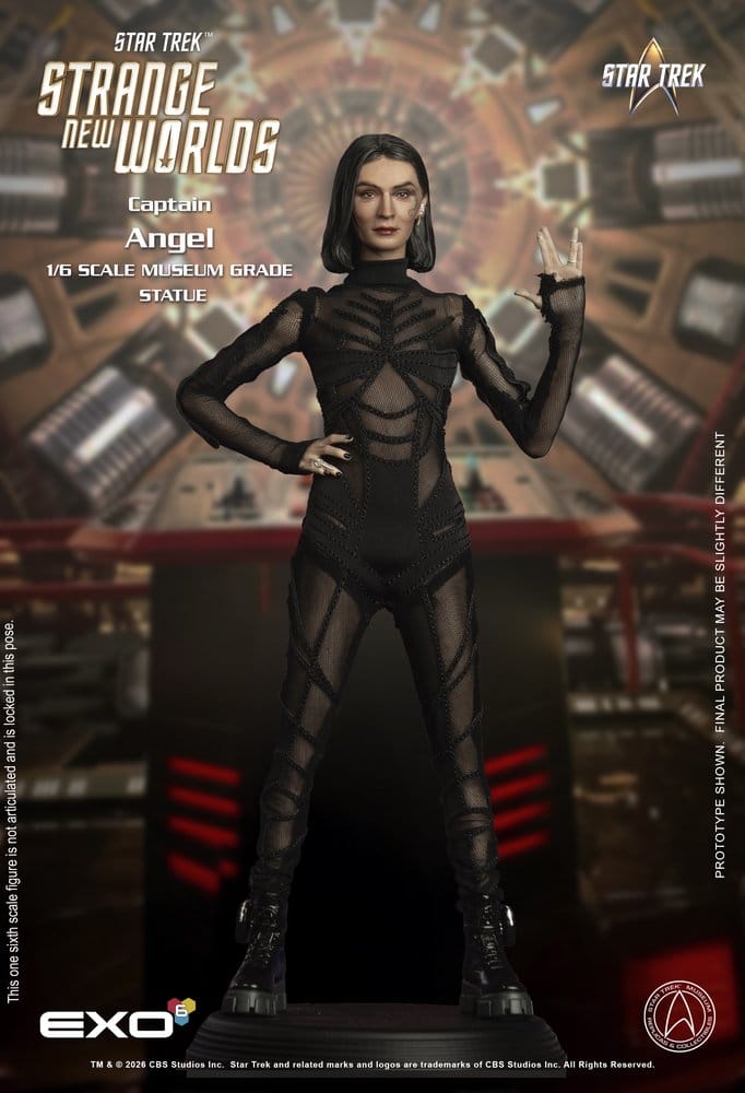 Star Trek: Strange New Worlds Blandad Mediate Figur 1/6 Kapten Angel 28 cm