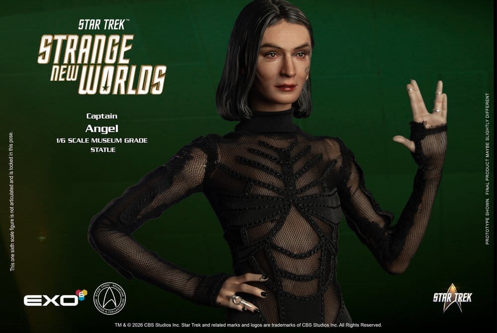 Star Trek: Strange New Worlds Blandad Mediate Figur 1/6 Kapten Angel 28 cm