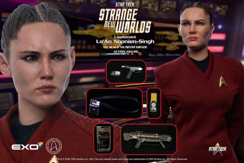 Star Trek: Strange New Worlds Actionfigur 1/6 Lt. La'An Noonien-Singh 28 cm