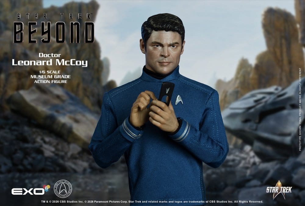 Star Trek Beyond actionfigur 1/6 Dr. "Bones" McCoy 30 cm