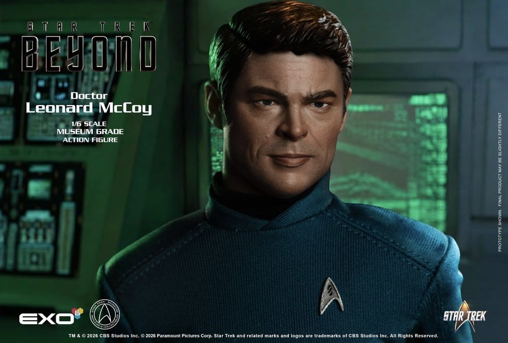 Star Trek Beyond actionfigur 1/6 Dr. "Bones" McCoy 30 cm