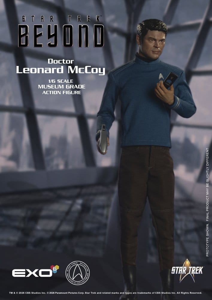 Star Trek Beyond actionfigur 1/6 Dr. "Bones" McCoy 30 cm