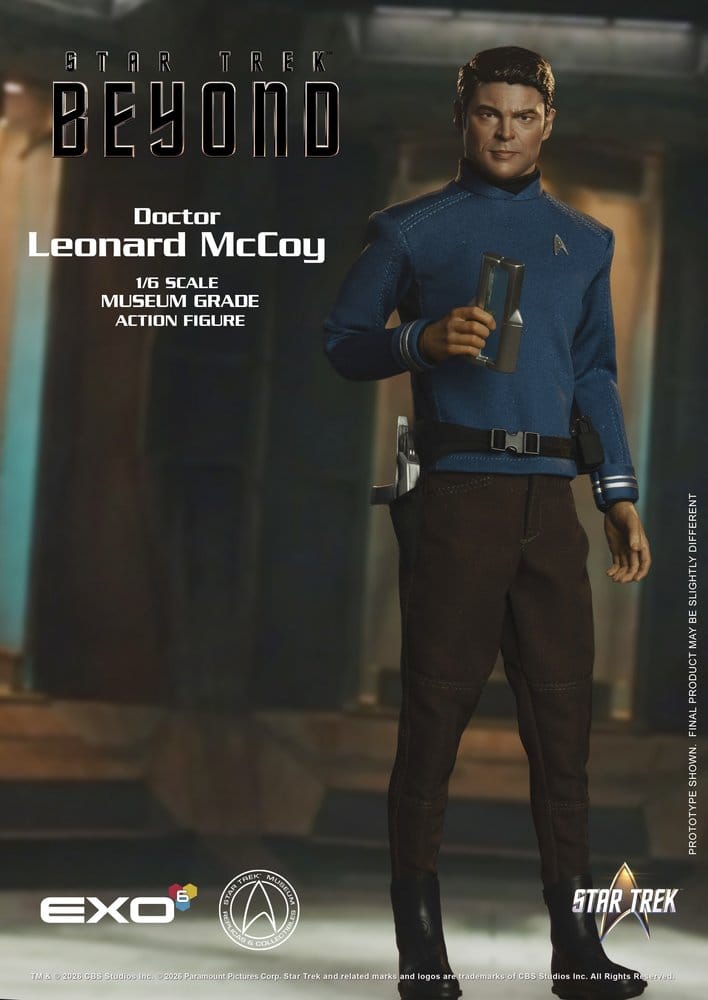 Star Trek Beyond actionfigur 1/6 Dr. "Bones" McCoy 30 cm
