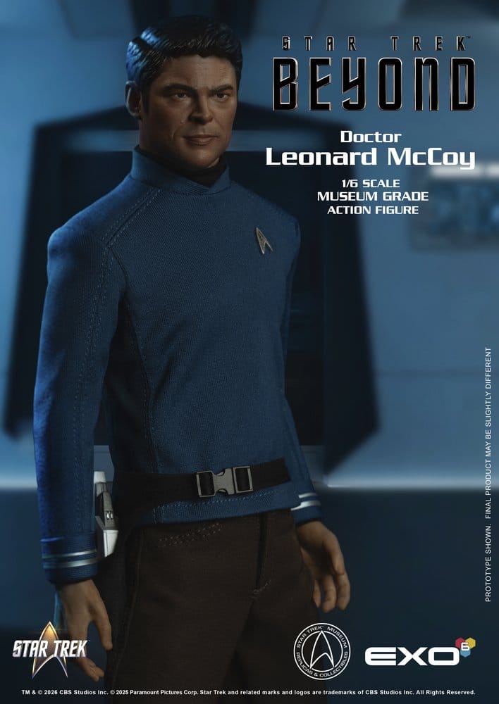 Star Trek Beyond actionfigur 1/6 Dr. "Bones" McCoy 30 cm