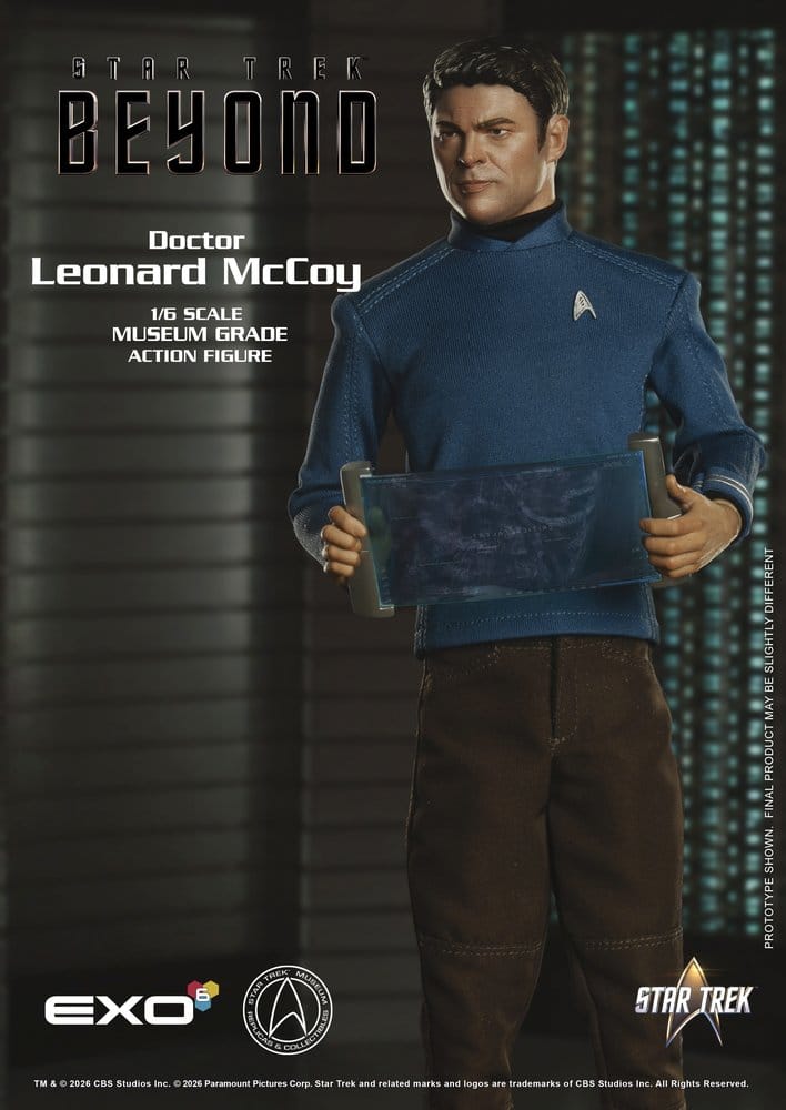 Star Trek Beyond actionfigur 1/6 Dr. "Bones" McCoy 30 cm