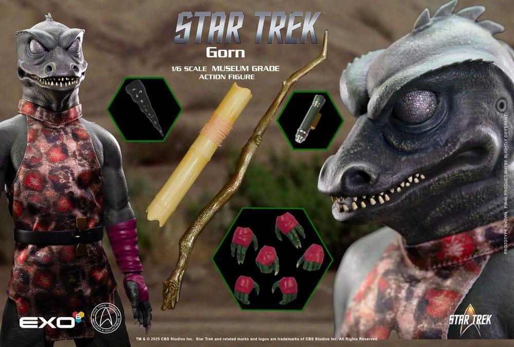 Star Trek: The Original Series Action Figur 1/6 Gorn 31 cm EXO-6