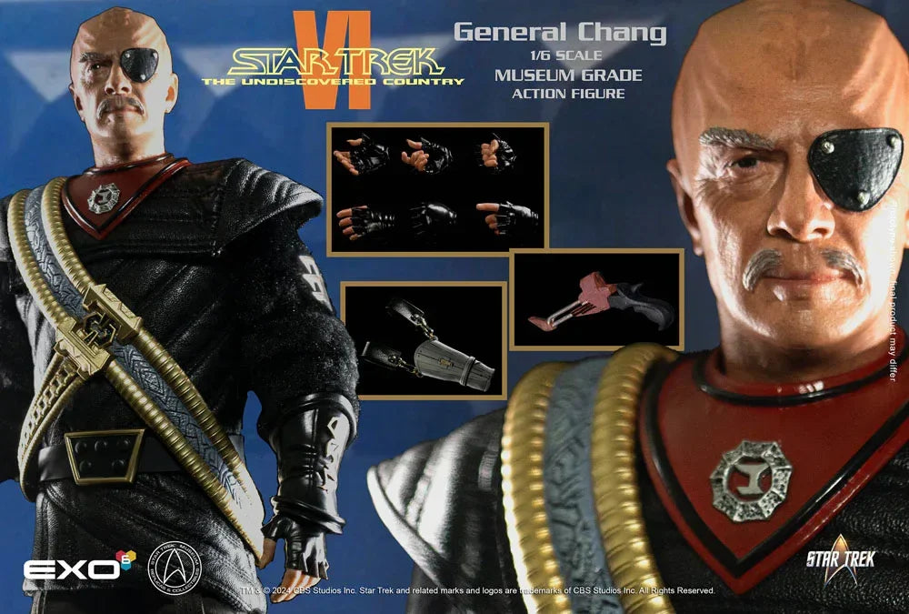Star Trek VI: The Undiscovered Country Action Figur 1/6 General Chang 30 cm EXO-6