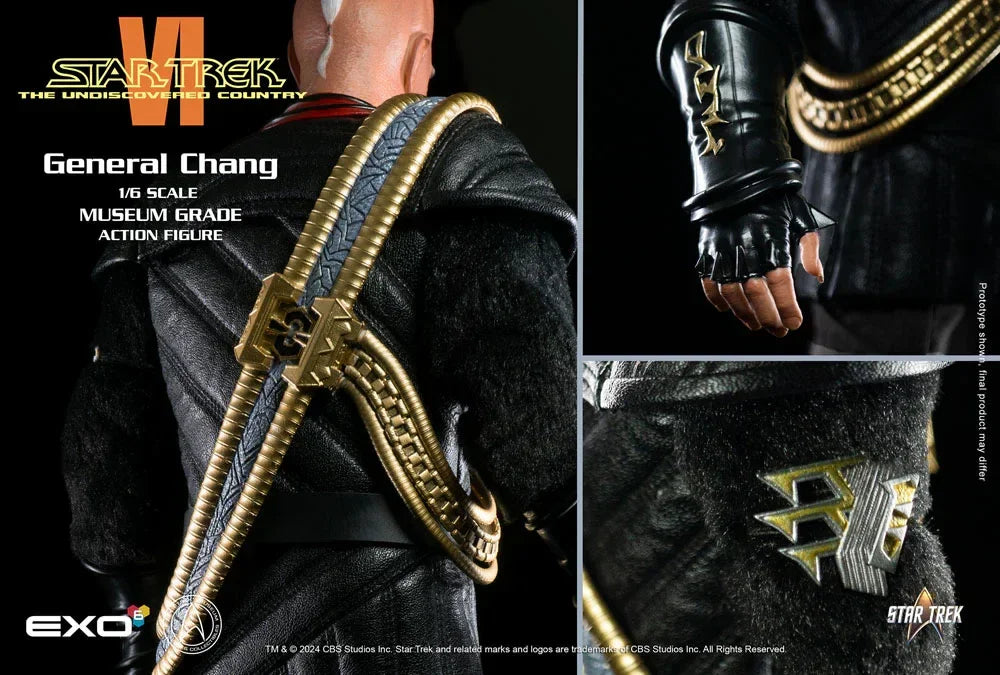 Star Trek VI: The Undiscovered Country Action Figur 1/6 General Chang 30 cm EXO-6