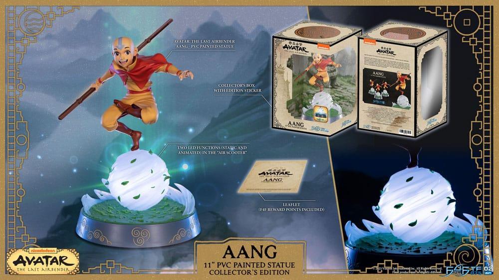 Avatar: The Last Airbender PVC Staty Aang Collector's Edition 27 cm First 4 Figures
