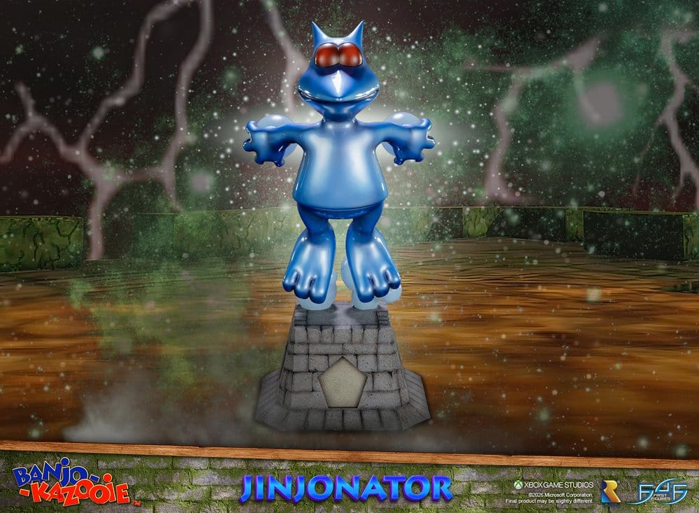 Banjo-Kazooie Figur i Resin Jinjonator 46 cm – Detaljerad Samlarstaty i Begränsad Upplaga