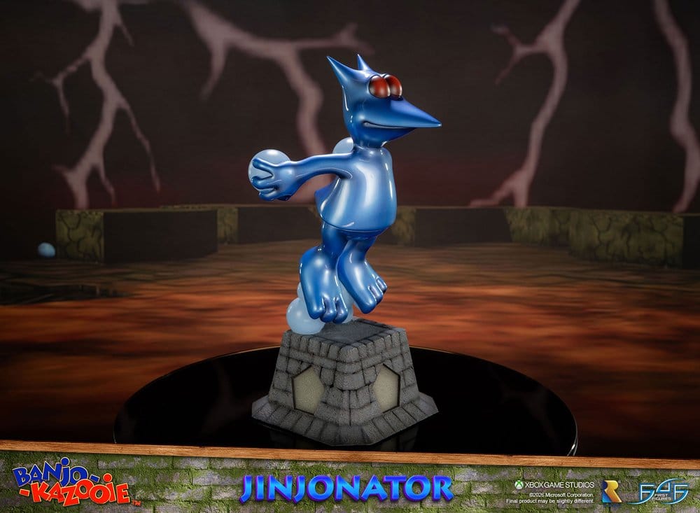 Banjo-Kazooie Figur i Resin Jinjonator 46 cm – Detaljerad Samlarstaty i Begränsad Upplaga