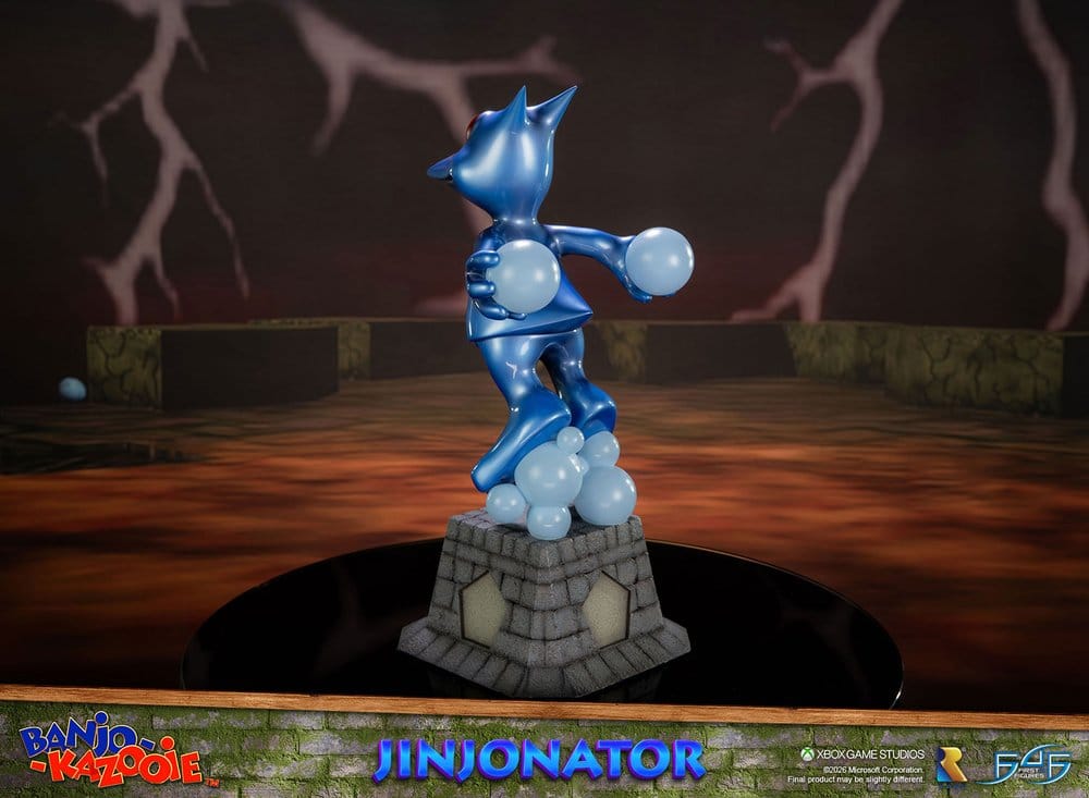 Banjo-Kazooie Figur i Resin Jinjonator 46 cm – Detaljerad Samlarstaty i Begränsad Upplaga
