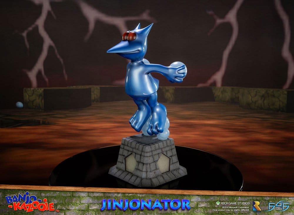 Banjo-Kazooie Figur i Resin Jinjonator 46 cm – Detaljerad Samlarstaty i Begränsad Upplaga
