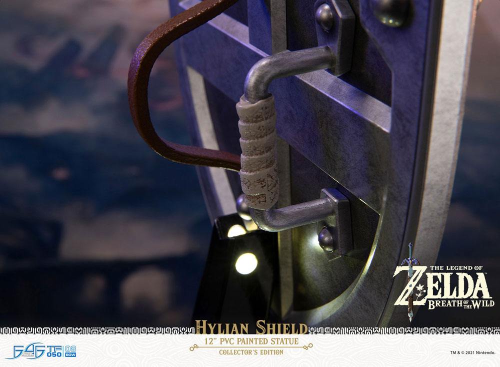 The Legend of Zelda Breath of the Wild PVC‑figur Hylian Shield Collector’s Edition 29 cm