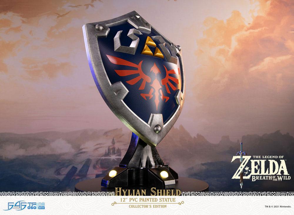 The Legend of Zelda Breath of the Wild PVC‑figur Hylian Shield Collector’s Edition 29 cm