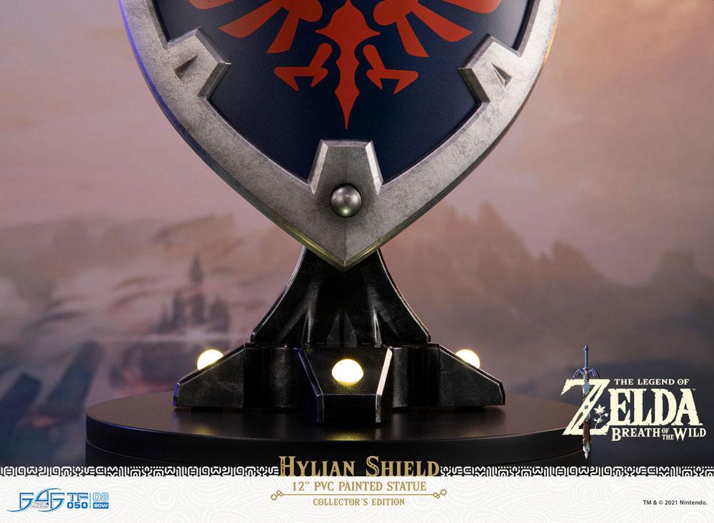The Legend of Zelda Breath of the Wild PVC‑figur Hylian Shield Collector’s Edition 29 cm