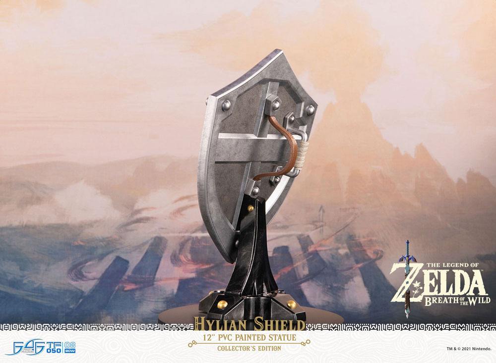 The Legend of Zelda Breath of the Wild PVC‑figur Hylian Shield Collector’s Edition 29 cm