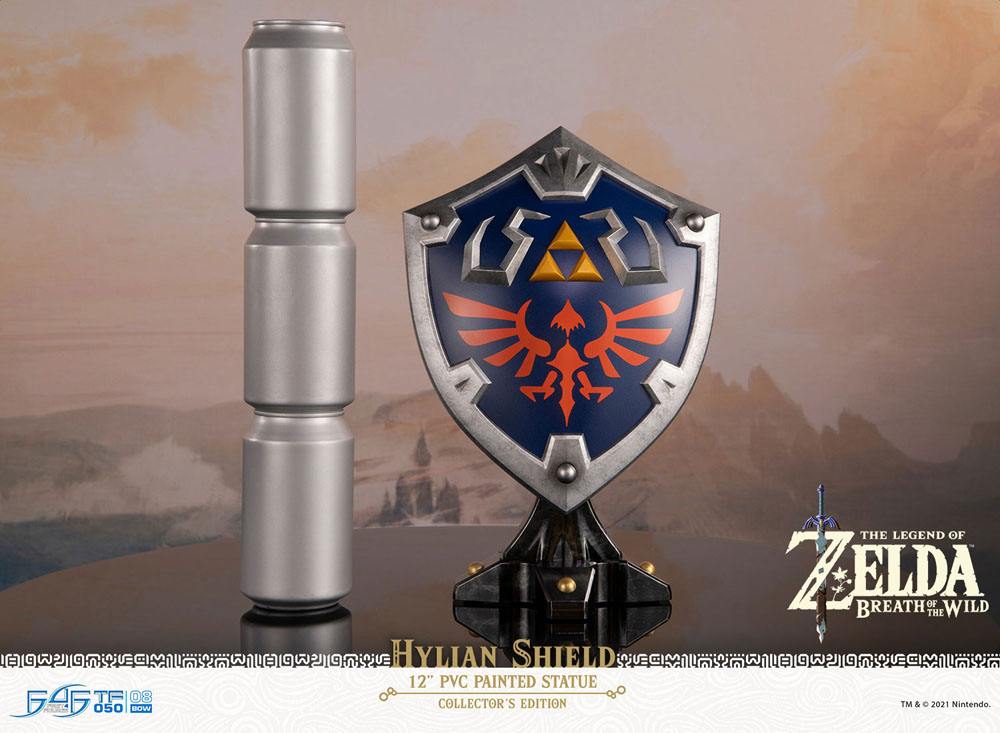 The Legend of Zelda Breath of the Wild PVC‑figur Hylian Shield Collector’s Edition 29 cm