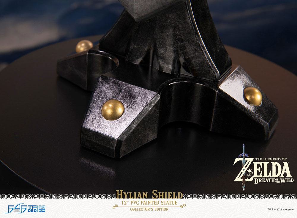 The Legend of Zelda Breath of the Wild PVC‑figur Hylian Shield Collector’s Edition 29 cm