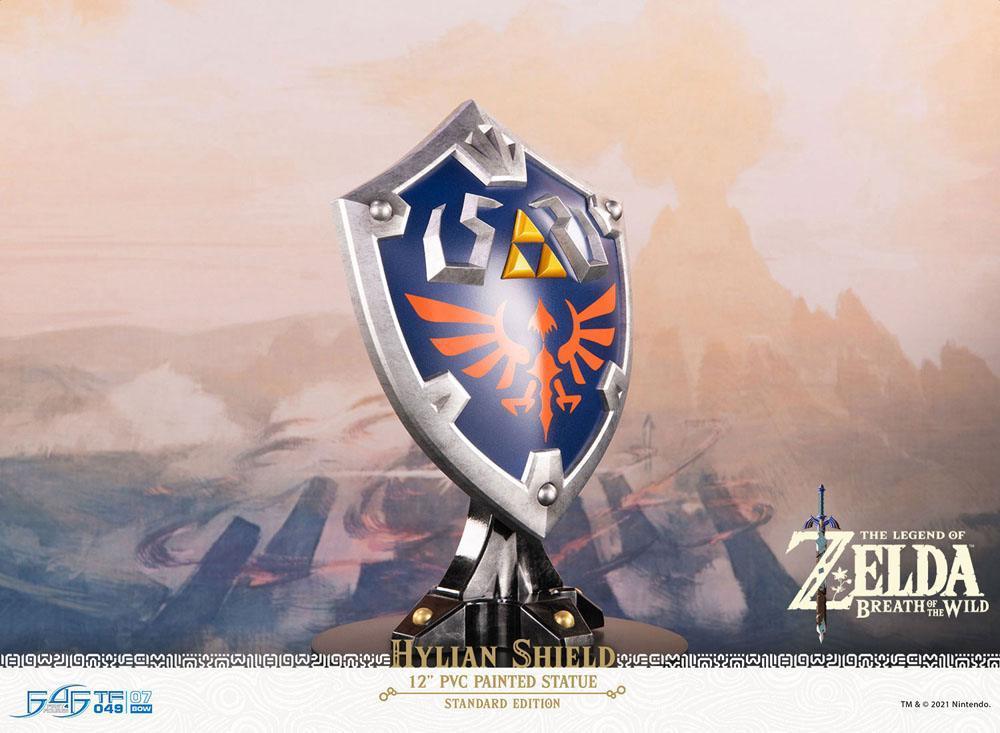 The Legend of Zelda: Breath of the Wild PVC-statyn Hylian Shield Standard Edition 29 cm First 4 Figures