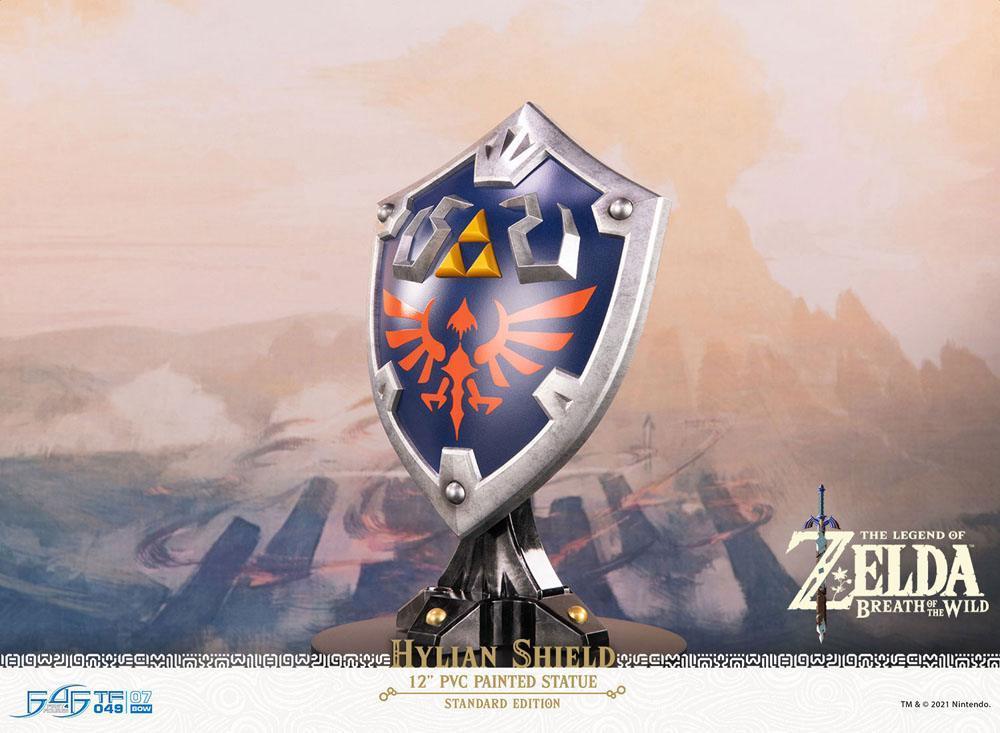 The Legend of Zelda: Breath of the Wild PVC-statyn Hylian Shield Standard Edition 29 cm First 4 Figures