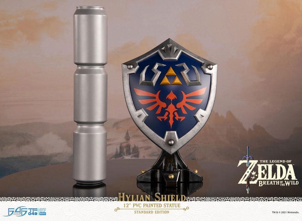 The Legend of Zelda: Breath of the Wild PVC-statyn Hylian Shield Standard Edition 29 cm First 4 Figures