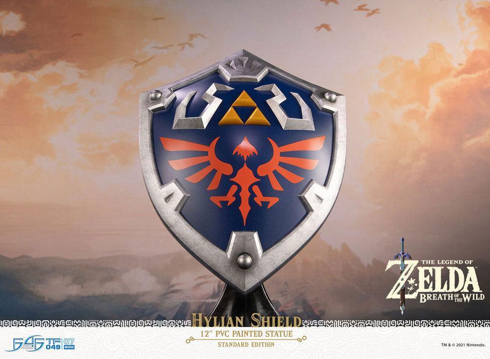 The Legend of Zelda: Breath of the Wild PVC-statyn Hylian Shield Standard Edition 29 cm First 4 Figures