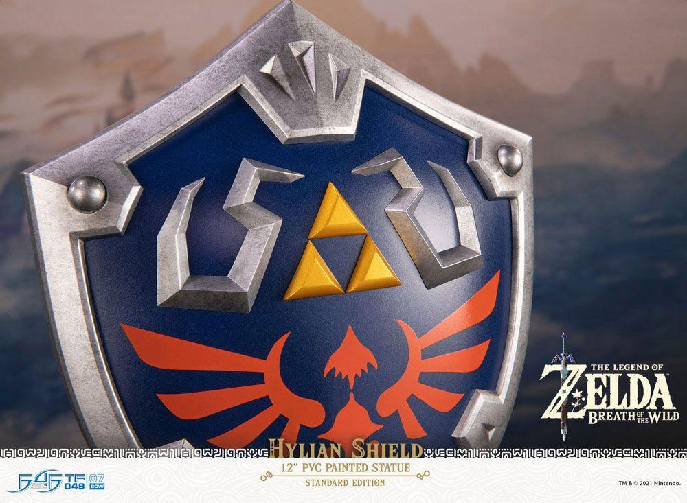 The Legend of Zelda: Breath of the Wild PVC-statyn Hylian Shield Standard Edition 29 cm First 4 Figures