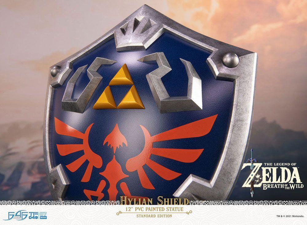 The Legend of Zelda: Breath of the Wild PVC-statyn Hylian Shield Standard Edition 29 cm First 4 Figures