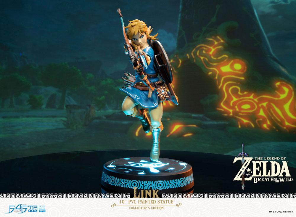 The Legend of Zelda: Breath of the Wild PVC Staty Link 25 cm First 4 Figures