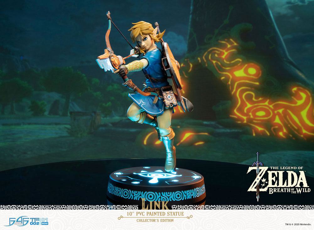 The Legend of Zelda: Breath of the Wild PVC Staty Link 25 cm First 4 Figures