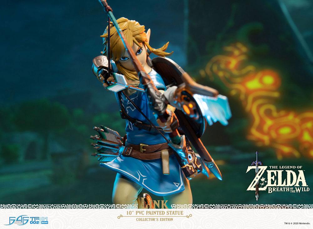 The Legend of Zelda: Breath of the Wild PVC Staty Link 25 cm First 4 Figures
