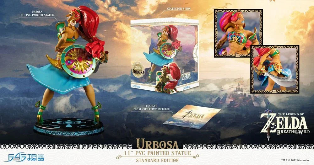 Urbosa PVC Staty - The Legend of Zelda Breath of the Wild First 4 Figures
