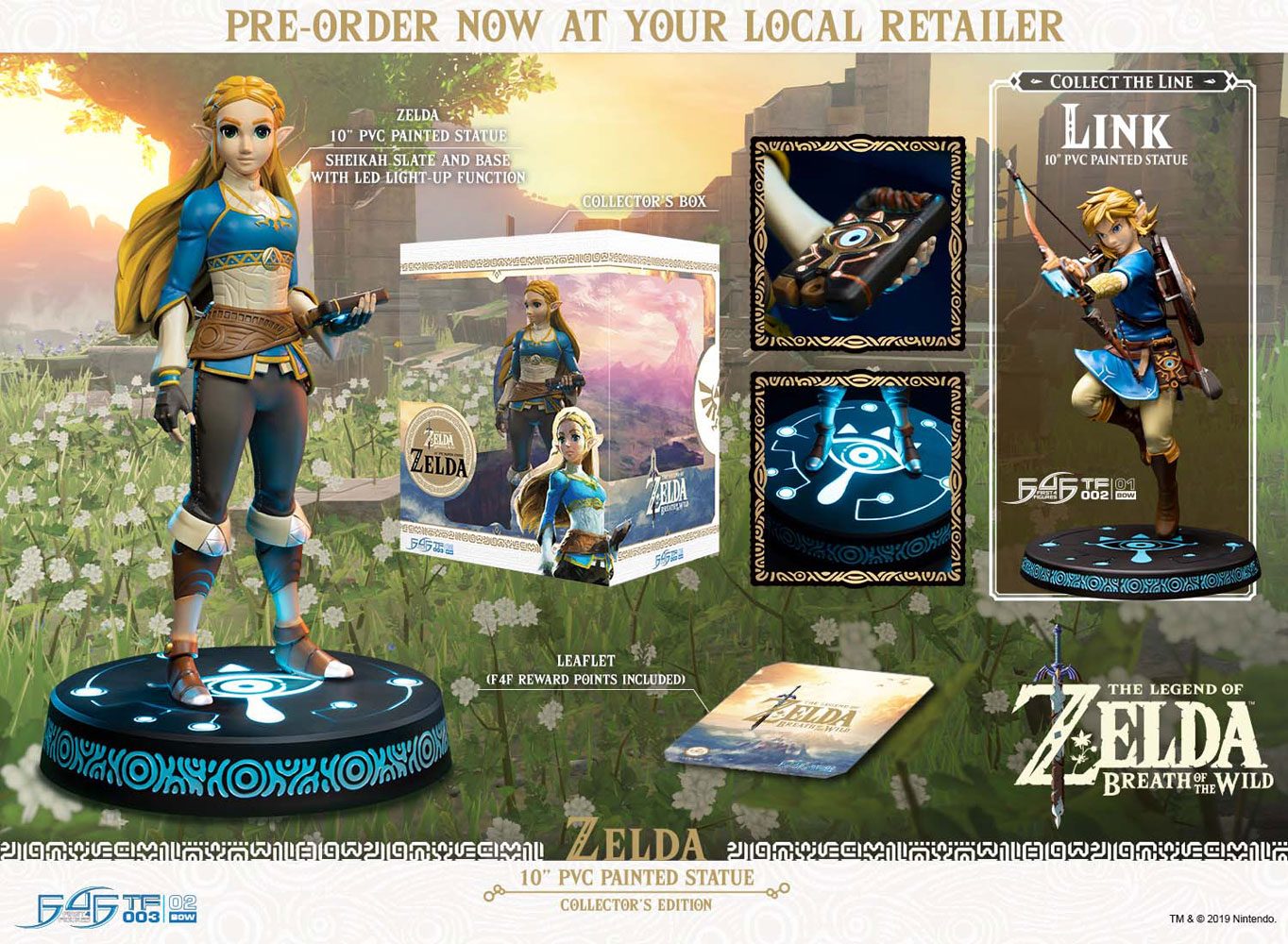 The Legend of Zelda Breath of the Wild PVC‑figur Zelda Collector’s Edition 25 cm