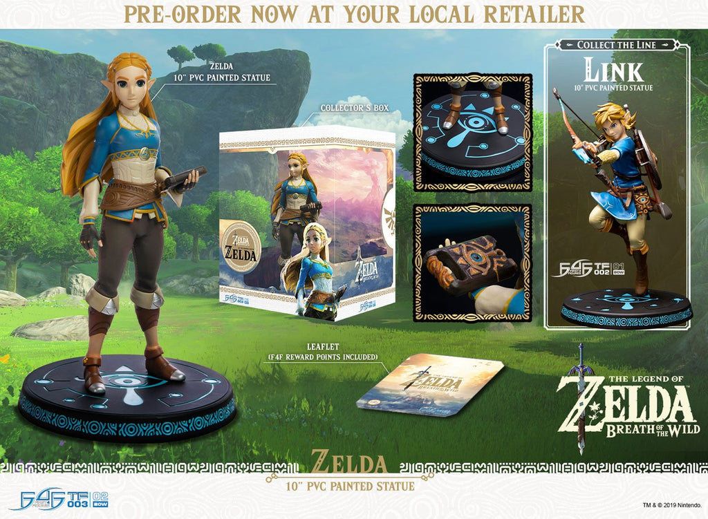 The Legend of Zelda Breath of the Wild PVC‑figur Zelda 25 cm