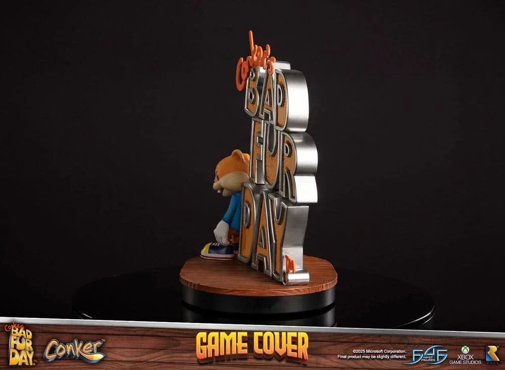 Conker's Bad Fur Day Figur Game Cover Exclusive Edition 45 cm First 4 Figures