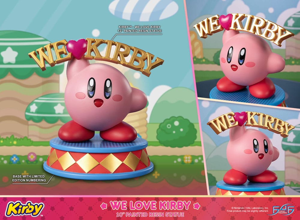 Kirby Figur Vi Älskar Kirby 24 cm First 4 Figures