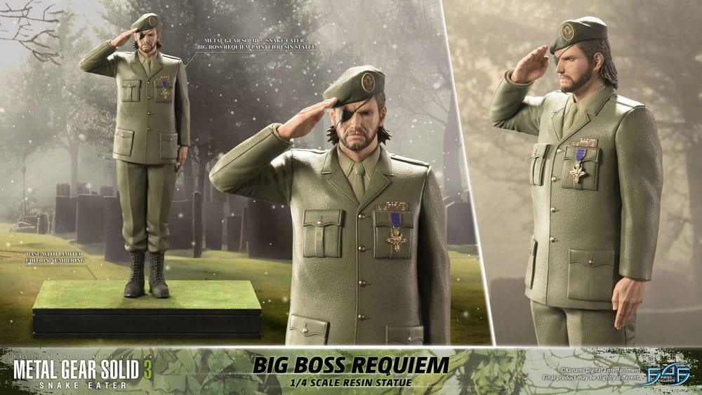 Metal Gear Solid 3: Snake Eater Figur 1/4 Big Boss Requiem 55 cm First 4 Figures