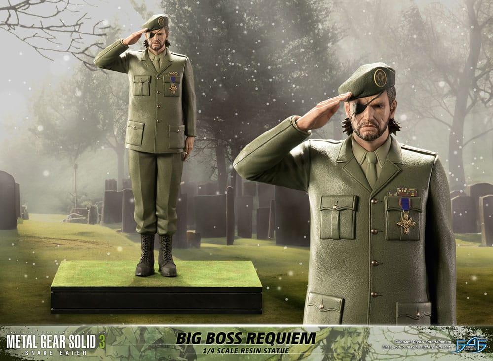 Metal Gear Solid 3: Snake Eater Figur 1/4 Big Boss Requiem 55 cm First 4 Figures
