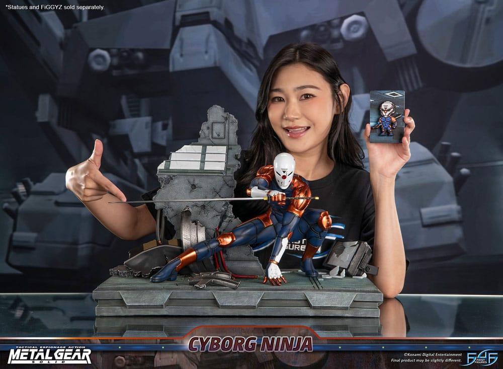 Metal Gear Solid Figur Cyborg Ninja (Gray Fox) 41 cm First 4 Figures