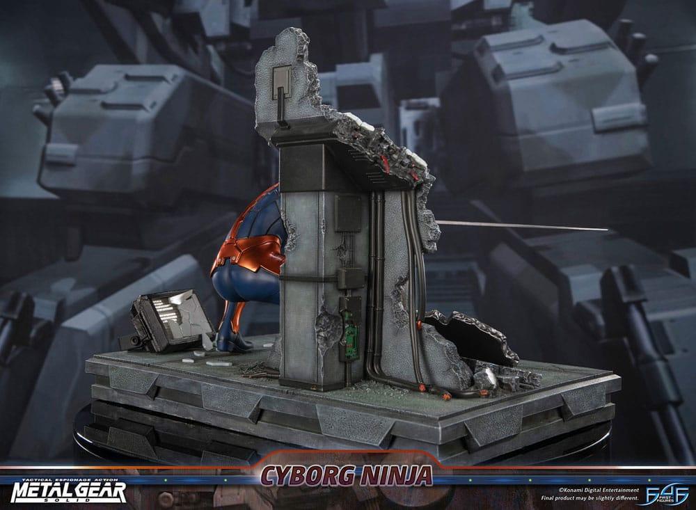 Metal Gear Solid Figur Cyborg Ninja (Gray Fox) 41 cm First 4 Figures