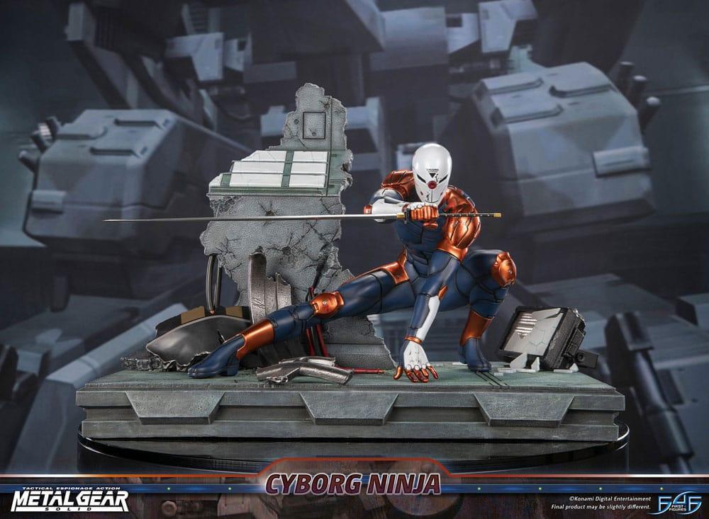 Metal Gear Solid Figur Cyborg Ninja (Gray Fox) 41 cm First 4 Figures