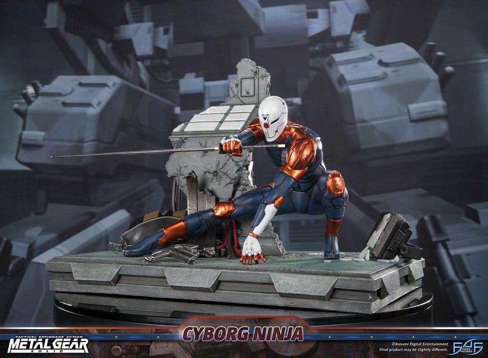 Metal Gear Solid Figur Cyborg Ninja (Gray Fox) 41 cm First 4 Figures