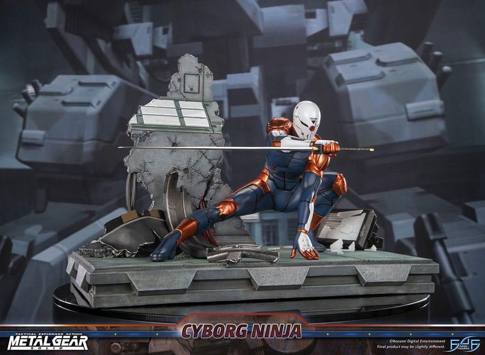 Metal Gear Solid Figur Cyborg Ninja (Gray Fox) 41 cm First 4 Figures