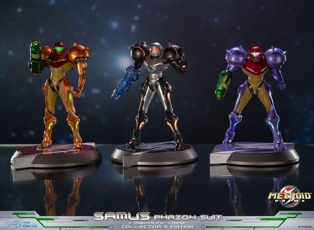 Metroid Prime PVC Figur Samus Phazon Suit Collector´s Edition 28 cm First 4 Figures