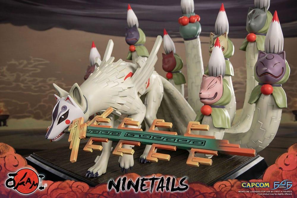 Okami Figur Ninetails 51 cm - Mäktig Kitsune First 4 Figures