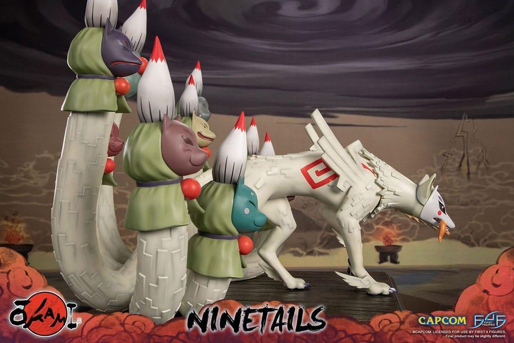 Okami Figur Ninetails 51 cm - Mäktig Kitsune First 4 Figures