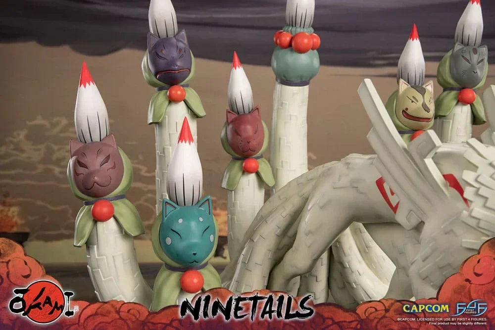 Okami Figur Ninetails 51 cm - Mäktig Kitsune First 4 Figures